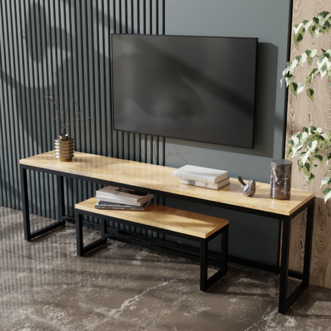 Helicous TV Unit in Large Size