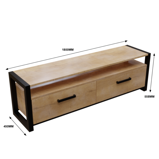 Dilleto TV Unit in Large Size - Image 7
