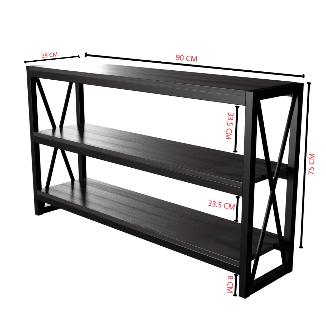 Snaxo Shoe Rack in Brown Color - Image 8