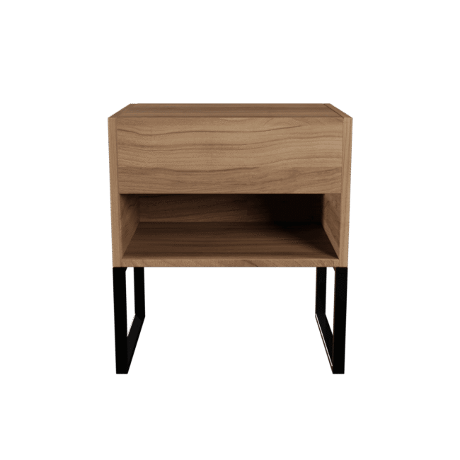Barksy Side Table in Beige Color - Image 7