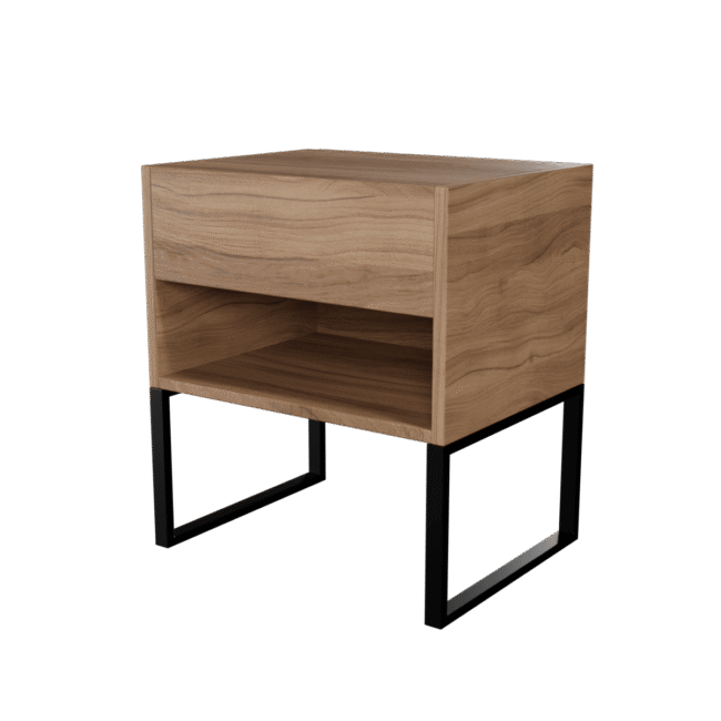 Barksy Side Table in Beige Color - Image 6