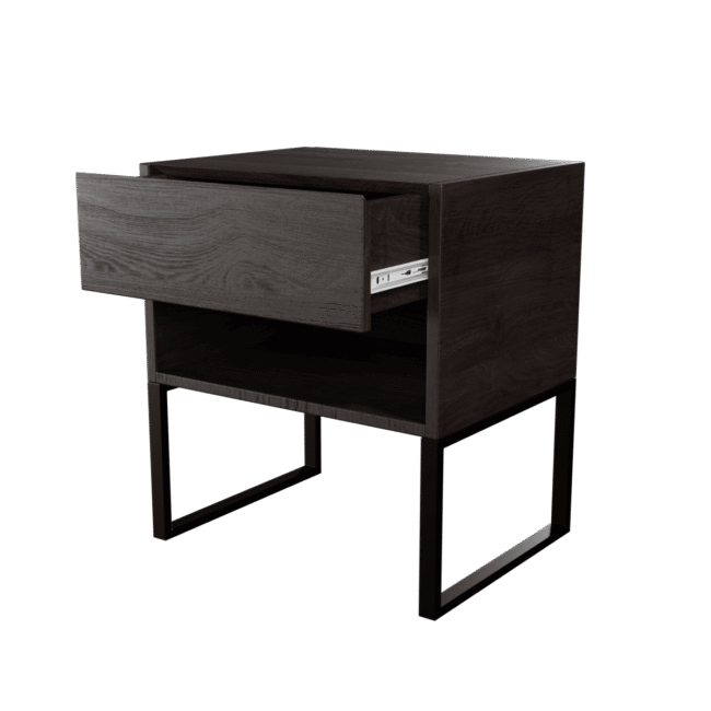 Barksy Side Table in Brown Color - Image 3