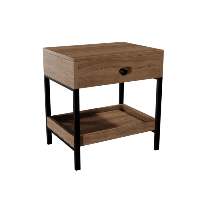 Knobo Side Table in Beige Color - Image 7
