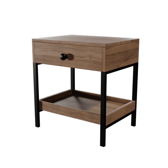 Knobo Side Table in Beige Color - Image 5