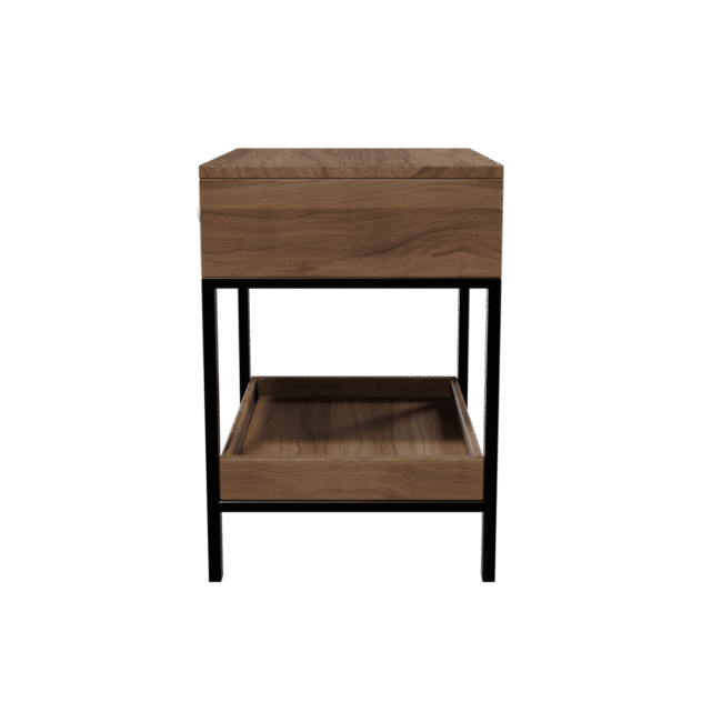 Knobo Side Table in Beige Color - Image 4