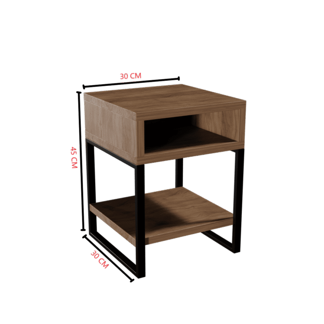 Metabo Side Table in Beige Color - Image 8