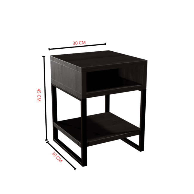 Metabo Side Table in Brown Color - Image 8