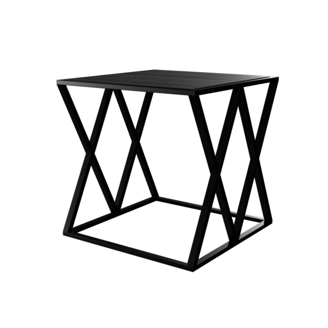 Graino Side Table in Brown Color - Image 5