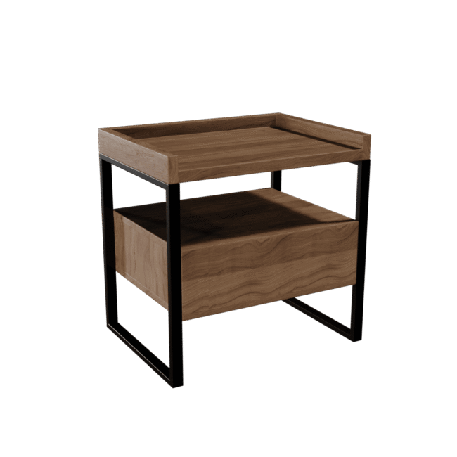 Steela Side Table in Beige Color - Image 7