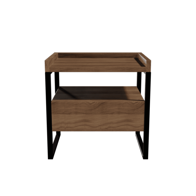 Steela Side Table in Beige Color - Image 6
