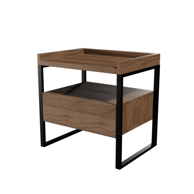Steela Side Table in Beige Color - Image 5