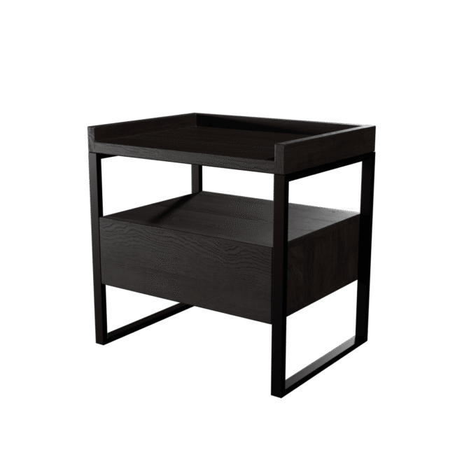 Steela Side Table in Brown Color - Image 5