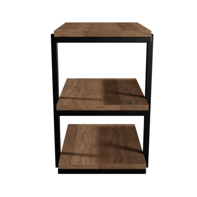 Shelfy Kitchen Stand in Walnut Color - Image 4