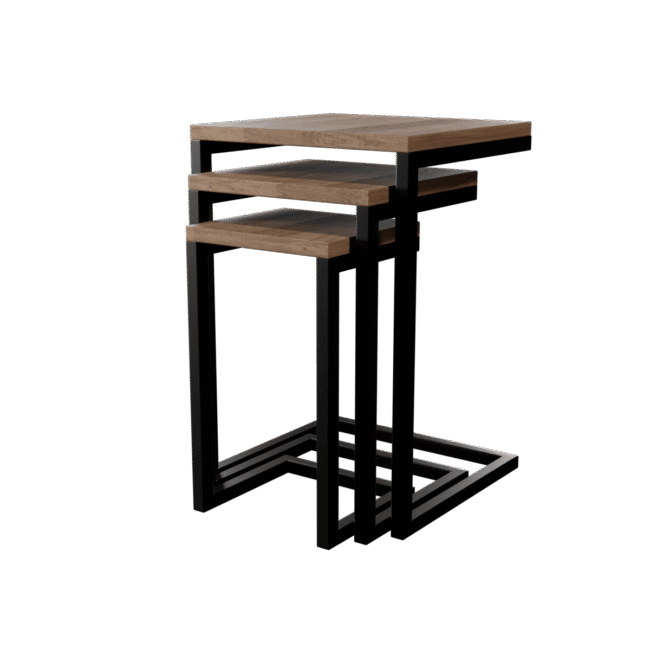 Nuttix Side Table in Beige Color - Image 5