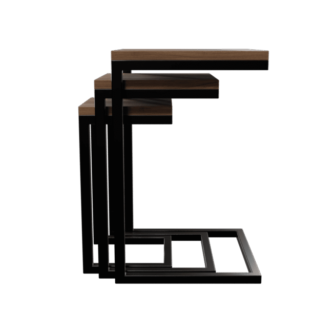 Nuttix Side Table in Beige Color - Image 4