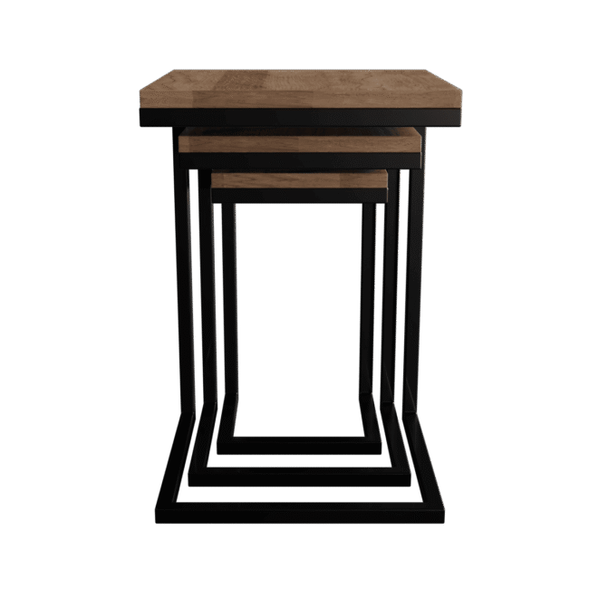 Nuttix Side Table in Beige Color - Image 3