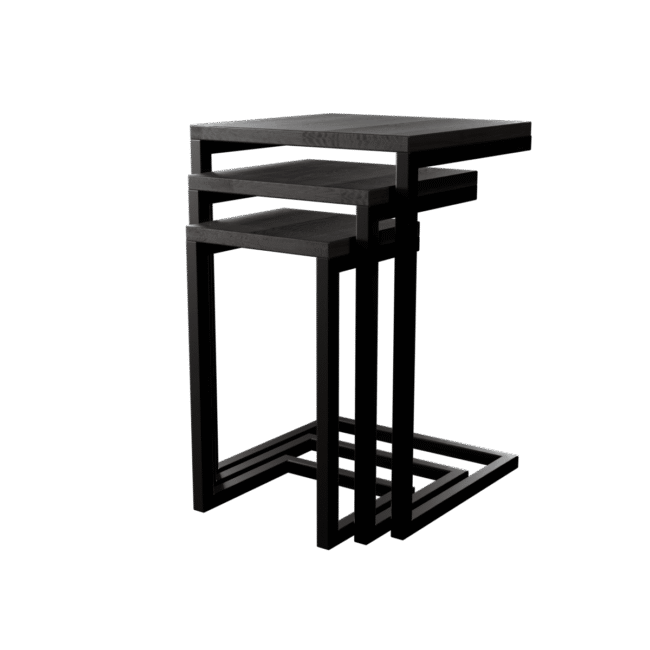 Nuttix Side Table in Brown Color - Image 4