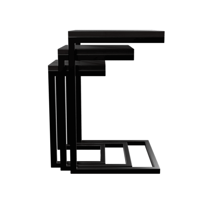 Nuttix Side Table in Brown Color - Image 3