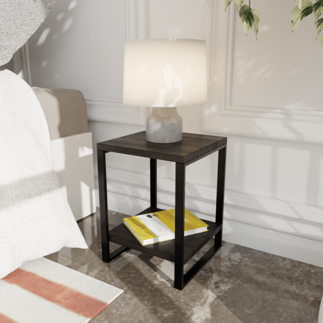 Tableo Side Table in Brown Color - Image 2