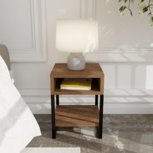 Metabo Side Table in Beige Color
