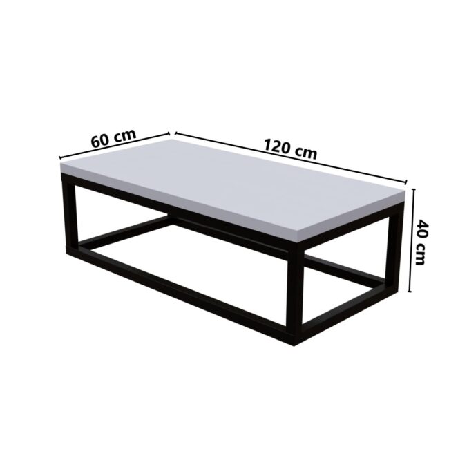 Quantum Coffee Table in White Color - Image 6