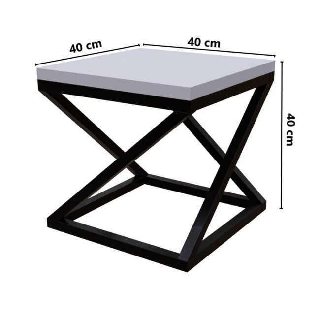 Bono Coffee Table in White Color - Image 6