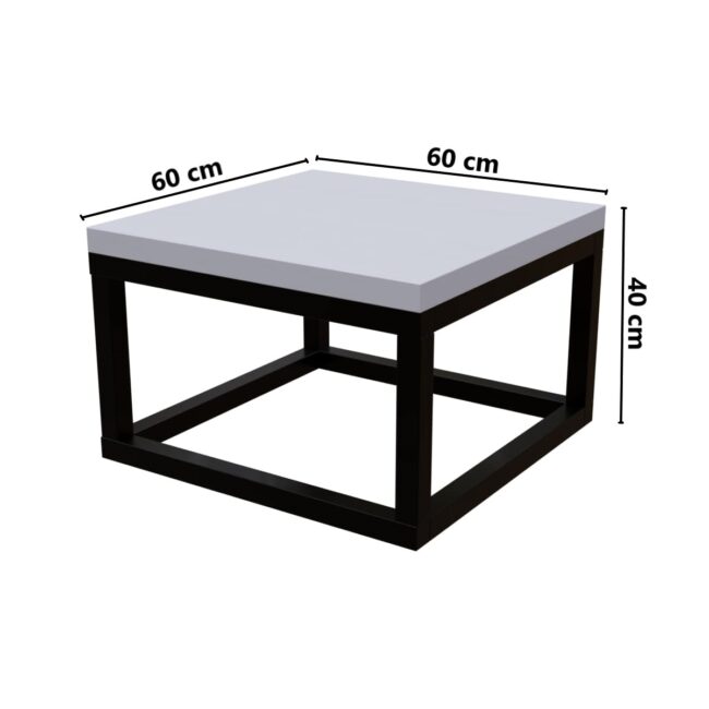 Bingo Coffee Table in White Color - Image 6