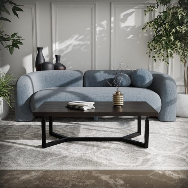 Drio Coffee Table in Brown Color