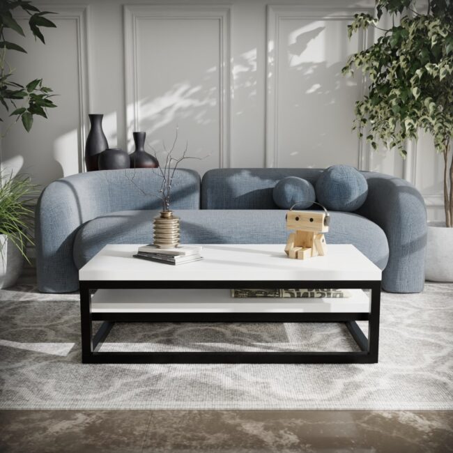 Kent Coffee Table in White Color