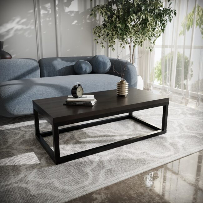 Quantum Coffee Table in Brown Color - Image 2