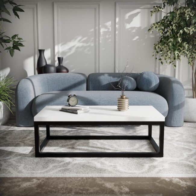 Quantum Coffee Table in White Color
