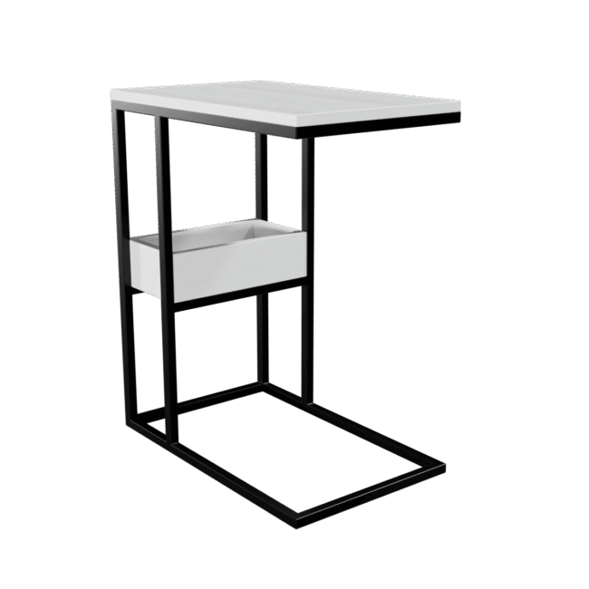 Polto Working Table in White Color - Image 7