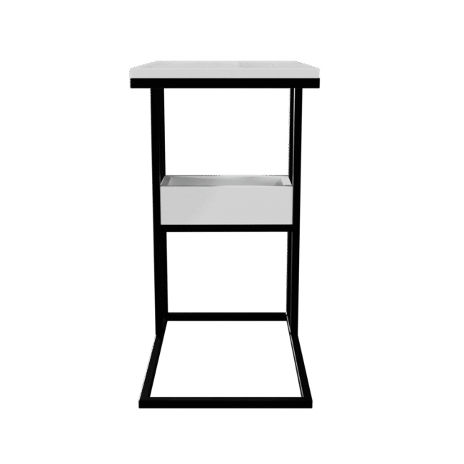 Polto Working Table in White Color - Image 6