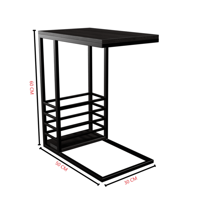 Flinxy Working Table in Brown Color - Image 8