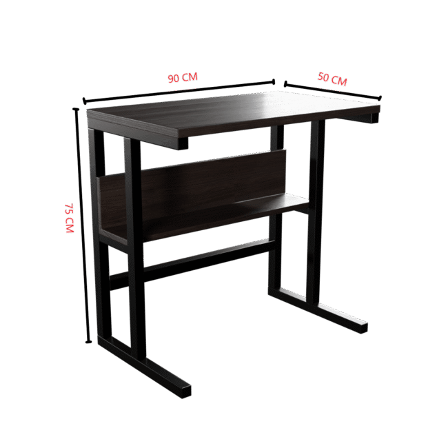 Slimzo Working Table in Brown Color - Image 8