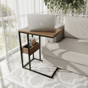 Polto Working Table in Beige Color