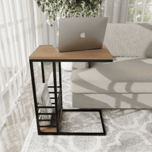 Flinxy Working Table in Beige Color