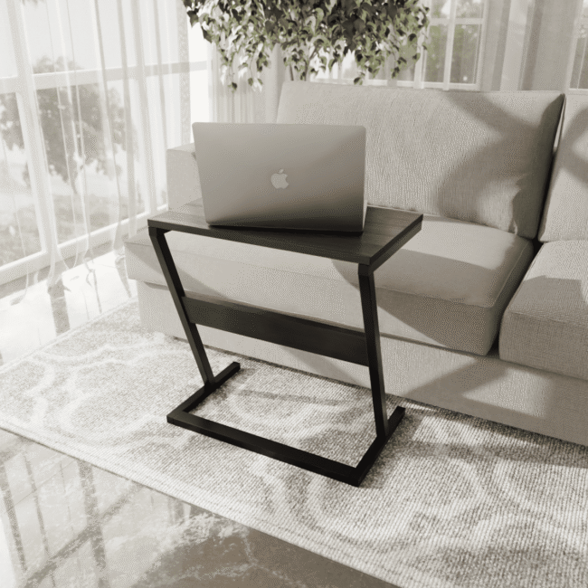 Stelo Working Table in Brown Color - Image 2