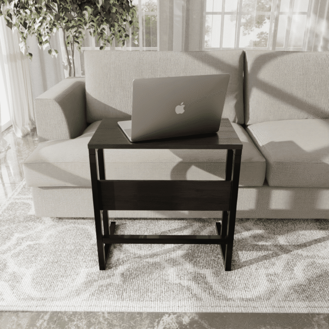 Slimzo Working Table in Brown Color