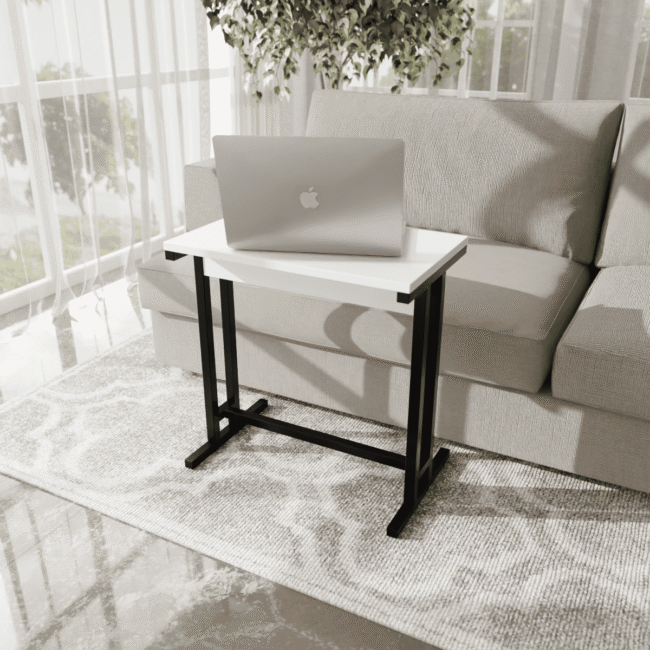 Finix Working Table in White Color - Image 2