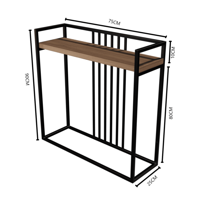 Fablex Console Table in Beige Color - Image 8