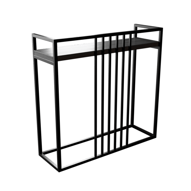 Fablex Console Table in Brown Color - Image 5