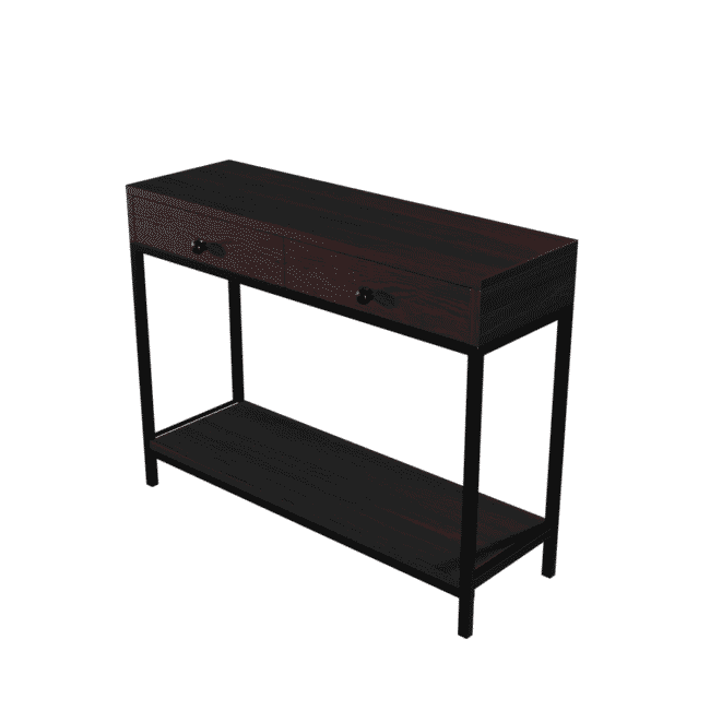 Tavona Console Table in Brown Color - Image 6