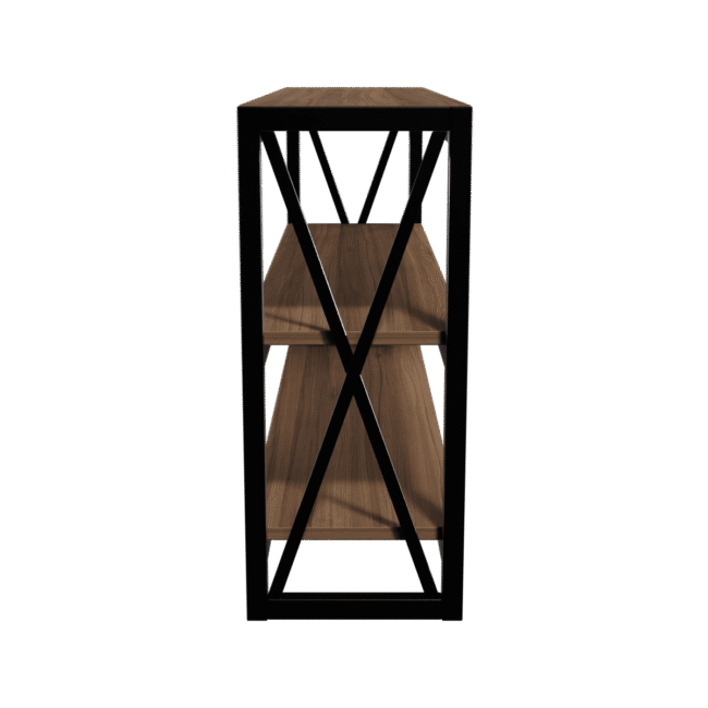 Snaxo Shoe Rack in Walnut Color - Image 6