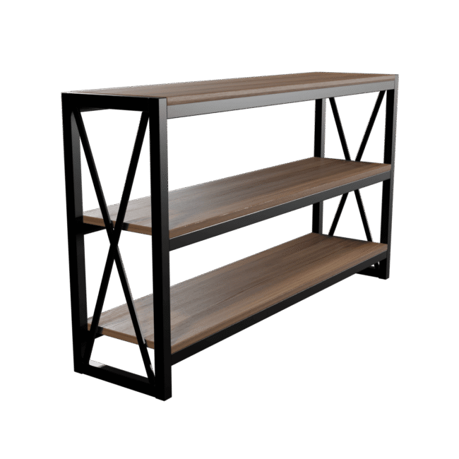 Snaxo Shoe Rack in Walnut Color - Image 5