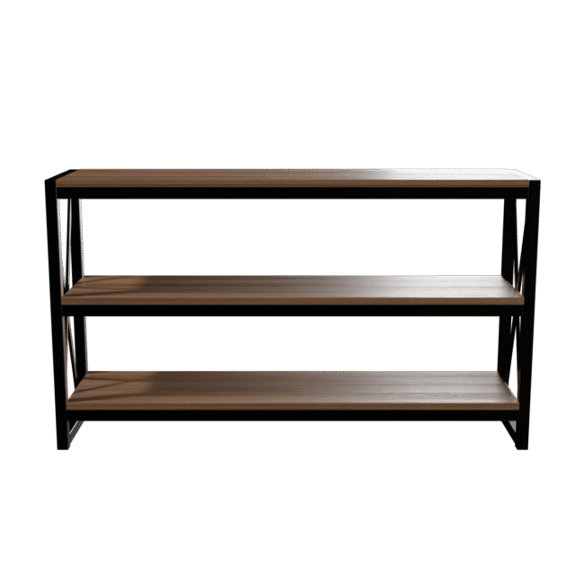 Snaxo Shoe Rack in Walnut Color - Image 4