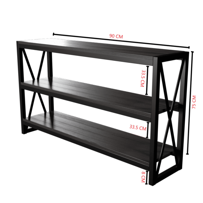 Snaxo Shoe Rack in Brown Color - Image 8