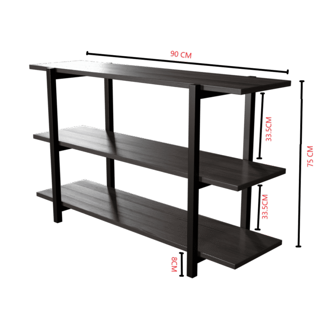 Metwood Shoe Rack in Brown Color - Image 8