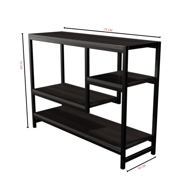 Tifflo Shoe Rack in Brown Color - Image 7