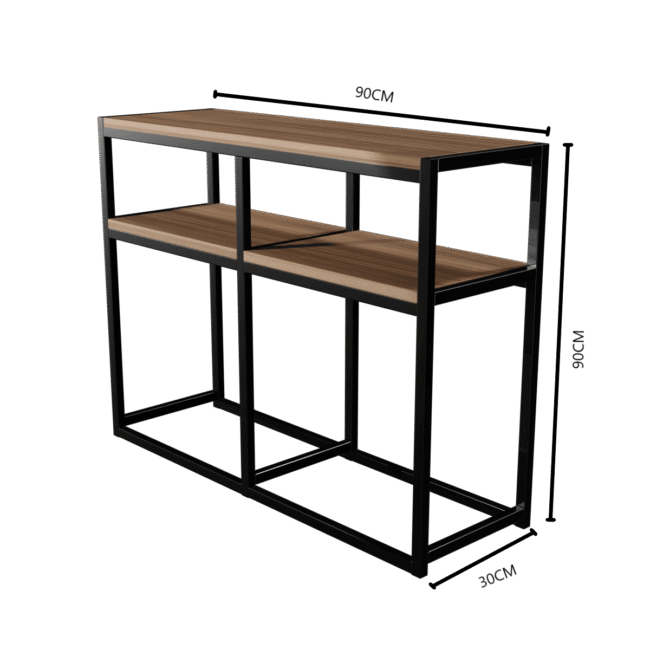 Blocsy Console Table in Beige Color - Image 8